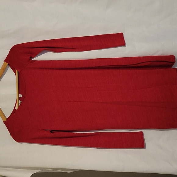 Aritzia Wilfred Free red Brinkley dress size xxs - Picture 2 of 8